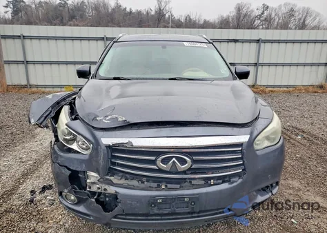 2013 Infinity Jx35 Base z USA, uszkodzony, nr VIN 5N1AL0MN1DC338038